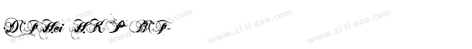 DFHei HKP BF字体转换